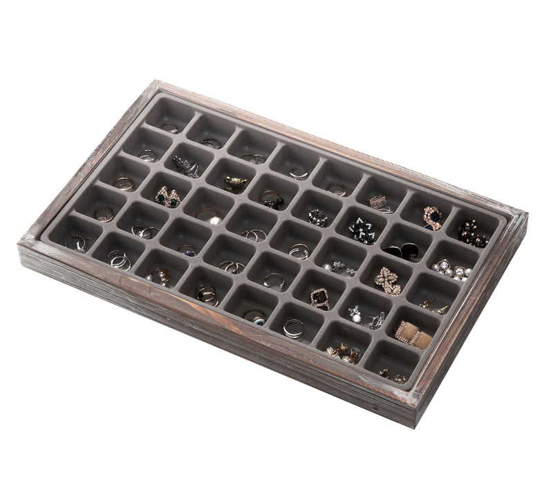 Necklace Storage Box Organizer with 11 Slots