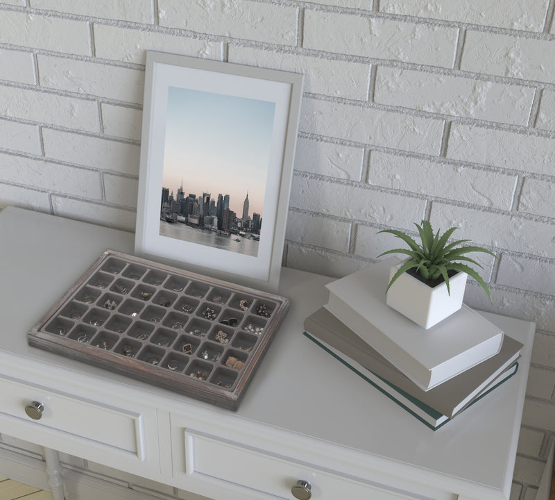 Necklace Storage Box Organizer with 11 Slots