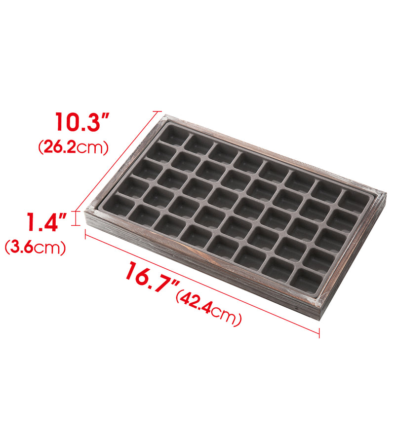 Necklace Storage Box Organizer with 11 Slots