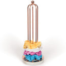 Rose Gold Metal Scrunchies Holder Stand