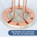 Rose Gold Metal Scrunchies Holder Stand