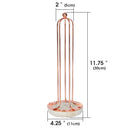 Rose Gold Metal Scrunchies Holder Stand