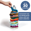 Silver Metal Scrunchies Holder Stand