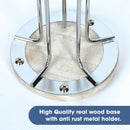Silver Metal Scrunchies Holder Stand