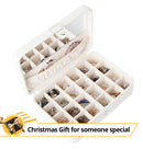 Leather Jewelry Organize Storage Box- Ivory