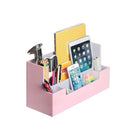 Desk Organizer Caddy - Pink