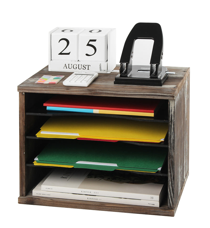 Paper File Organizer Holder for Desks