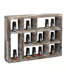 Multi-Slot Shelf Cube Display (9 Compartments)
