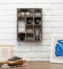 Multi-Slot Shelf Cube Display (9 Compartments)