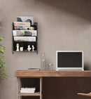 Wall Document File Organizer with 5 Comparments