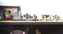 Acrylic Minifigure Display Case with Brick Building Stairs